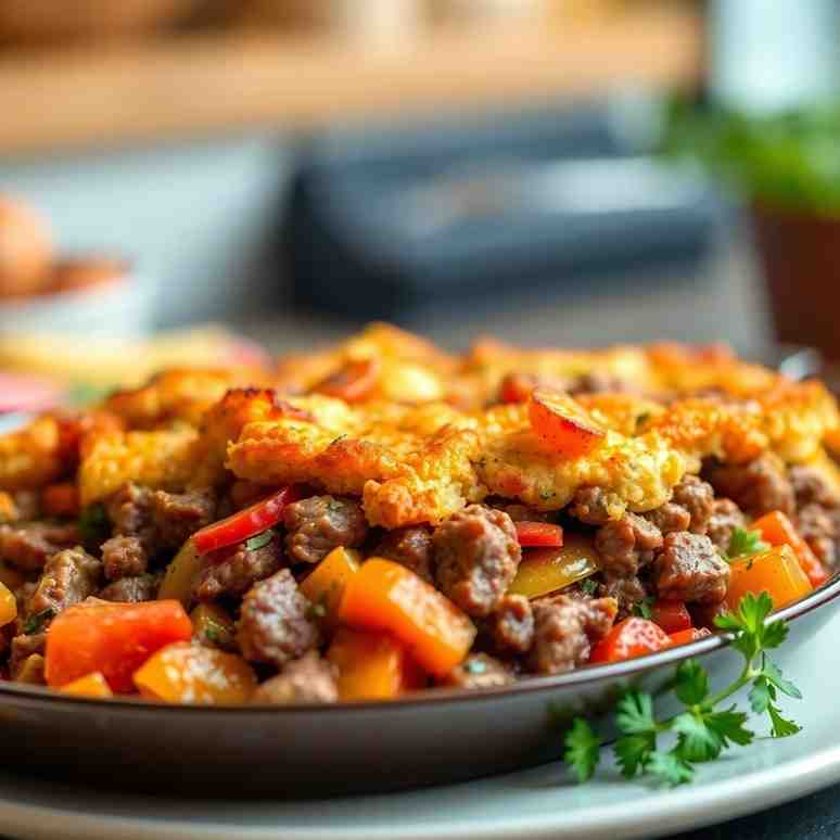 Easy Beef & Veggie Casserole